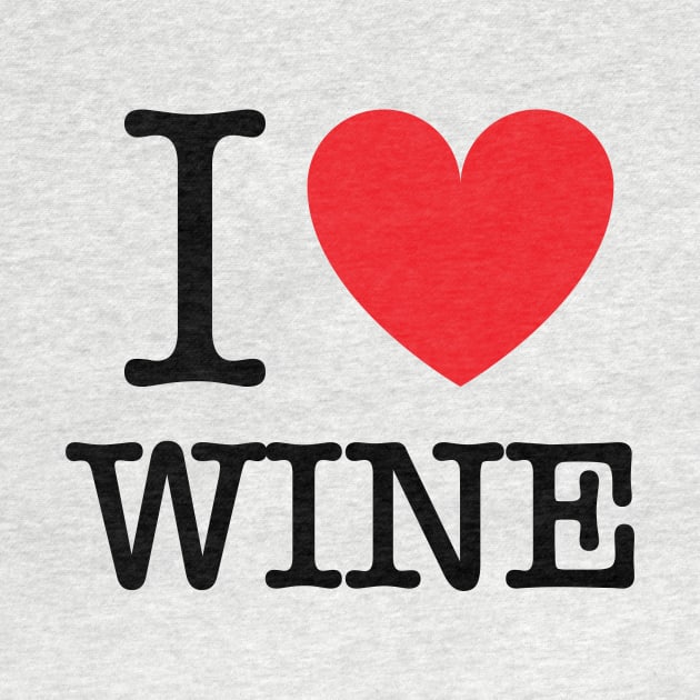 I HEART WINE by MasterpieceArt